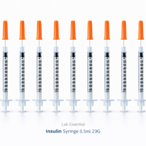Insulin Syringe 0.5ml 29G (Pack of 10)