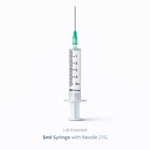 Reconstitution Syringe 5ml 21G (Pack of 1)